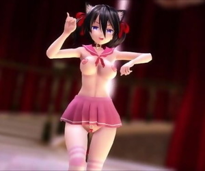 MMD Rosy Cat Chick